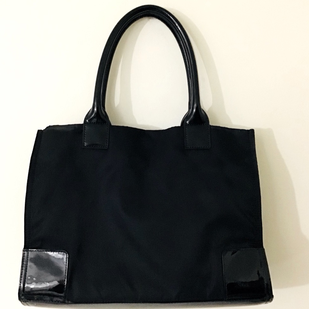 Tory Burch Small Ella Tote Bag Purse - Picture 9 of 10